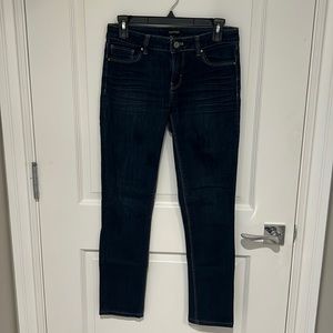 White House, Black market slim dark denim jeans